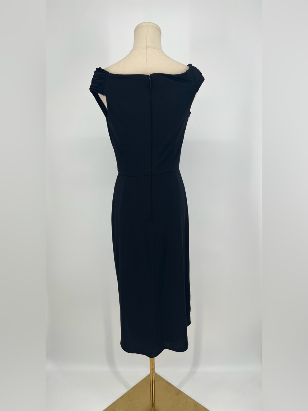 Tadashi Collection Off Shoulder Cocktail Dress | S NWT - Picture 5 of 7